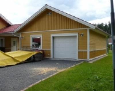 Garagerenovering utförd av Jockes bygg & snickarservice - ett byggföretag i Borlänge och Falun